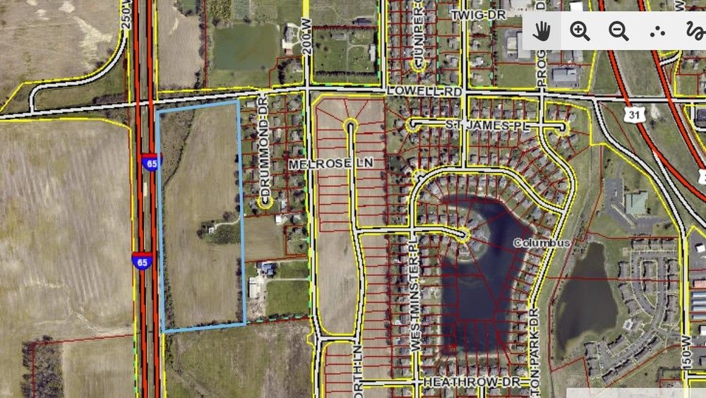 Residential/ Multifamily Development Land: 2455 W Lowell Rd, Columbus, IN 47201